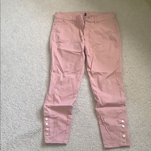 Petal Pink Skimmer Jeans  from WHBM
